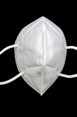 protective medical mask to protect against the virus, must be worn during the epidemic of the virus to prevent the spread of the disease - 402845490