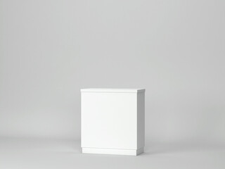 Blank counter mockup