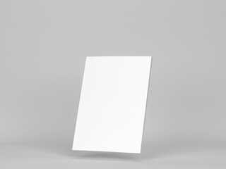 Blank magazine mockup