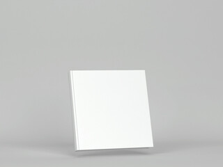 Naklejka premium Blank book cover mockup