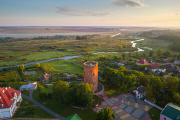 Ancient tower in Kamieniec