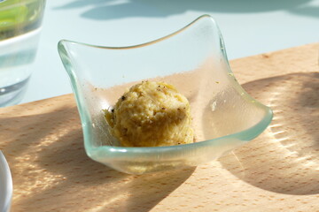 お洒落なカフェのコース料理　前菜