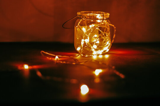 Jar with lights inside deals