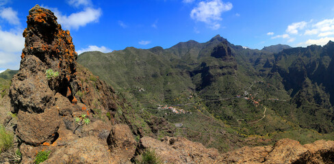  Kraterlandschaft mit Felsspitzen Llano de Ucanca, Pico del Teide, Insel Teneriffa, Kanaren, Spanien, Europa