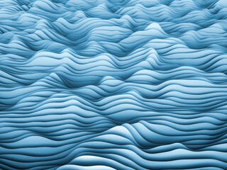 Obraz premium Blue 3D Background