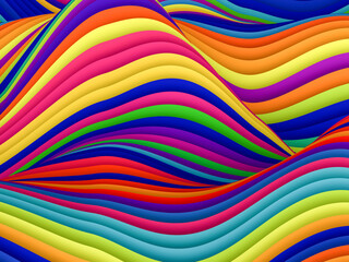 Abstract Striped Design