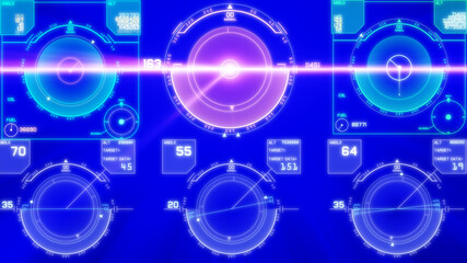 flight control panel instrument navigation