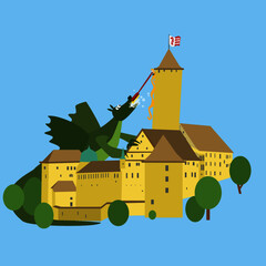 Château de Porrentruy, Jura, Suisse