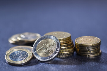 euro argent piece change echange credit BCE richesse taxe bourse banque