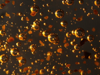 Bright colors bubbles effects Abstract Bubbles Shampoo
