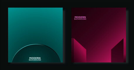 Creative colored cover. Cover design.