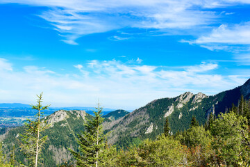 Zakopane widok z oddali 