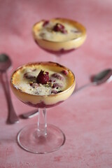 gratin de fruits rouges (sabayon)