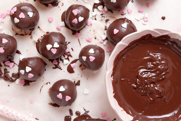 chocolate covered cookies