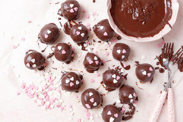 chocolate candy on a plate