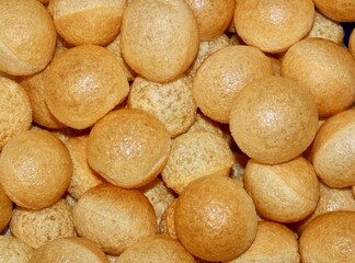 Pani Puri indian fried snack