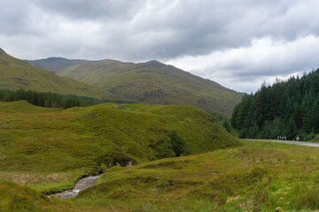 Fototapeta premium Glen Shiel in the Scottish highlands