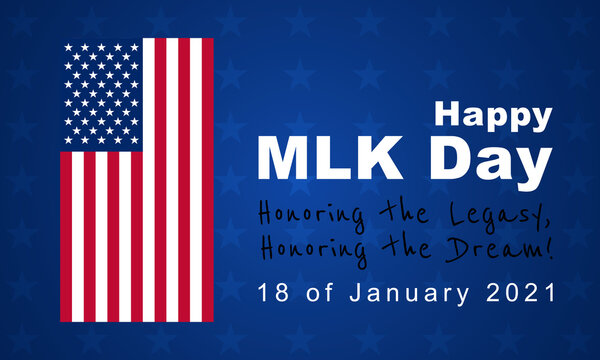 Martin Luther King Jr. Day, MLK background, poster, card