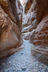 Narrow Sandstone Slot Canyon