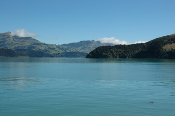 Fototapeta na wymiar Near the water with a very nice view New Zealand