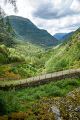 Vindhellavegen or kongevegen near Borgund