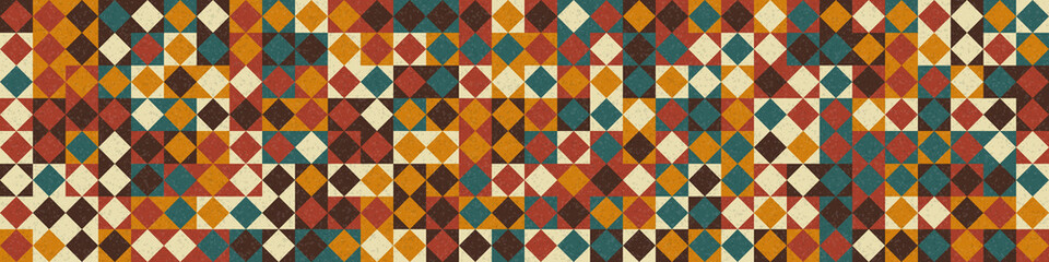 Abstract Geometric Pattern generative computational art illustration