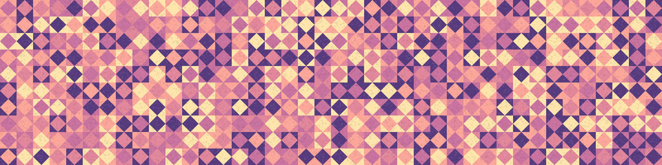 Fototapeta premium Abstract Geometric Pattern generative computational art illustration