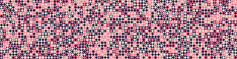 Abstract Geometric Pattern generative computational art illustration