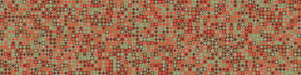 Abstract Geometric Pattern generative computational art illustration