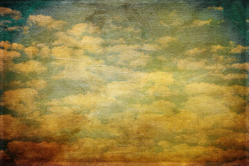 texture of the art canvas in the painting. Artist's canvas.