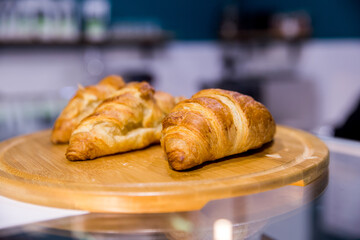 croissant on a plate