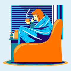 Infections and Flu Season with Sick People