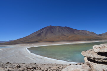 Fototapeta na wymiar Laguna Verde - Bolivia