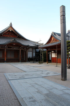 temple (torin-ji) in matsue in japan 