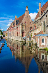The city of Bruges in Belgium