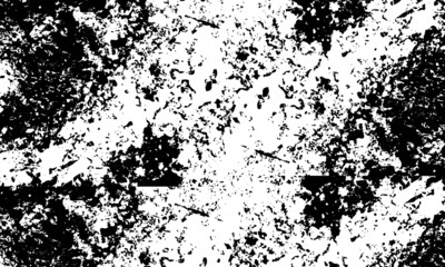 Obraz premium Grunge texture white and black. Sketch abstract to Create Distressed Effect. Overlay Distress grain monochrome design. Stylish modern background for different print products. Vector illustration