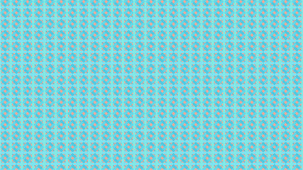 Patrón espiral rombo cuadricula - esmeralda