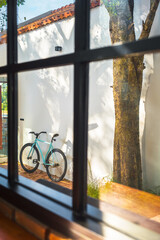 Bicycle Outside the Window