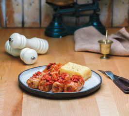 Romanian traditional food. Farm to table. Romanian cuisine. Food and culture are interwoven. Recipes practices can be used to transmit knowledge one generation to next. Great grandparents gastronomy