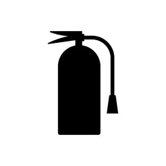 Fire extinguisher outline icon isolated. Symbol, logo illustration for mobile concept, web design and games.