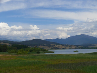 lake in the mountains