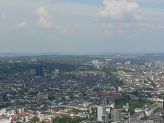 Vogelperspektive FFM