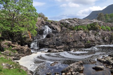 Wasserfall in Irland