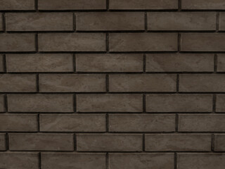 Solid piece of brick wall. brickwork for background or texture, Abstract color image on brickwork
