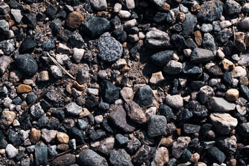 pebbles on the beach
