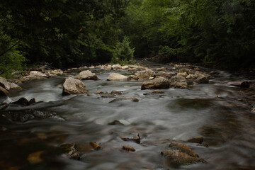 Water long exposure In Canada Ontario 