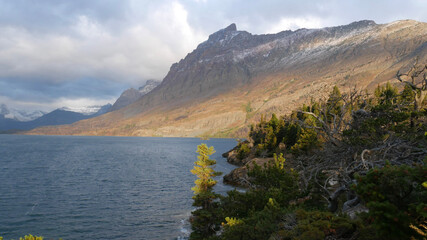 lake in the mountains