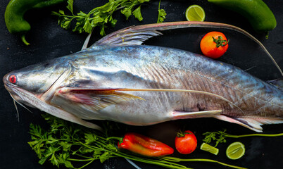 Pescado, pulpo, almejas, calamar y varios mariscos