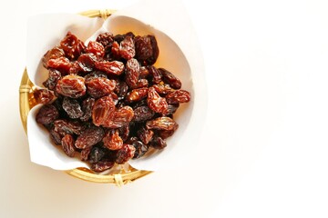 干しブドウ　大粒　白バック