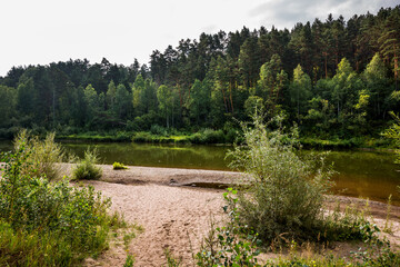 The River Berd. Western Siberia, Russia